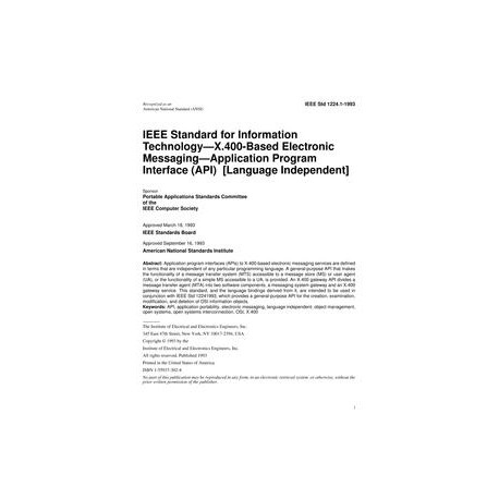 IEEE 1224.1-1993