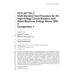 IEEE PC37.09-2018/Cor 1