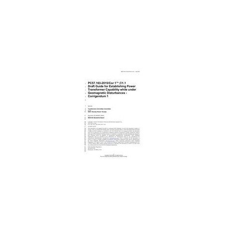 IEEE C57.163-2015/Cor 1-2016
