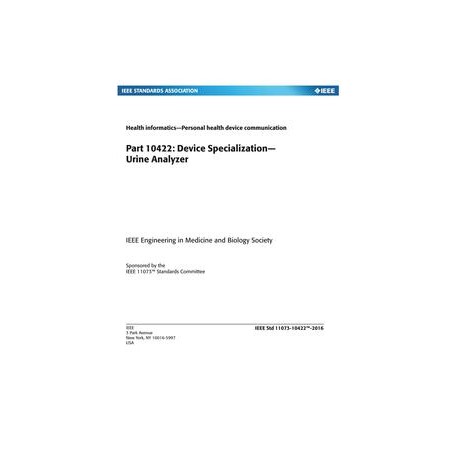 IEEE 11073-10422-2016