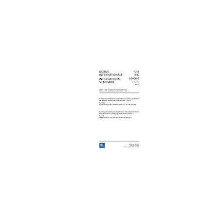 IEC 61466-2 Ed. 1.1 b:2002
