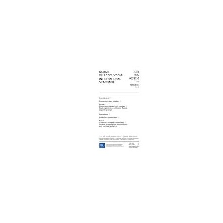 IEC 60352-2 Amd.2 Ed. 1.0 b:2002