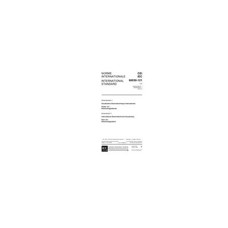 IEC 60050-121 Amd.1 Ed. 2.0 b:2002