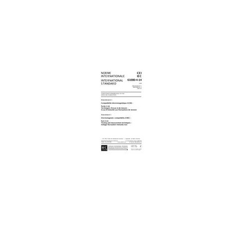 IEC 61000-4-14 Amd.1 Ed. 1.0 b:2001
