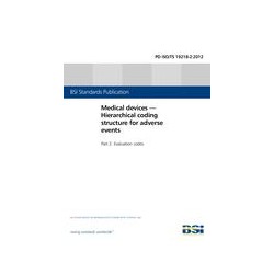 BS PD ISO/TS 19218-2:2012
