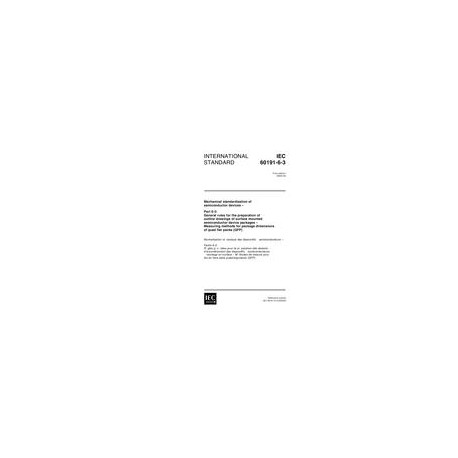 IEC 60191-6-3 Ed. 1.0 en:2000