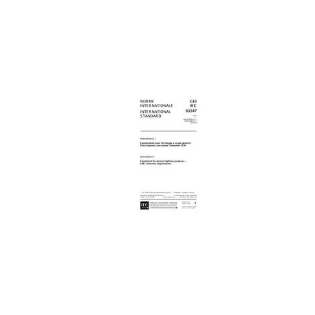 IEC 61547 Amd.1 Ed. 1.0 b:2000