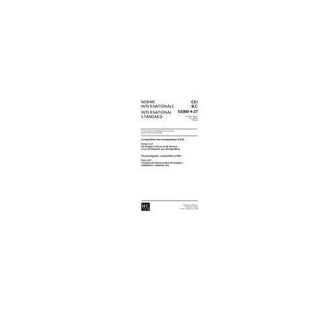 IEC 61000-4-27 Ed. 1.0 b:2000
