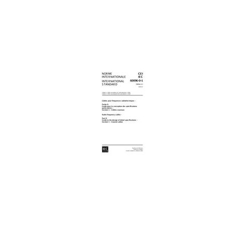 IEC 60096-0-1 Ed. 2.1 b:2000