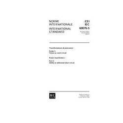 IEC 60076-5 Ed. 2.0 b:2000