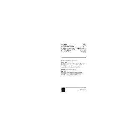 IEC 60034-18-22 Ed. 2.0 b:2000