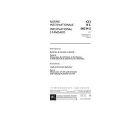 IEC 60254-2 Amd.1 Ed. 3.0 b:2000