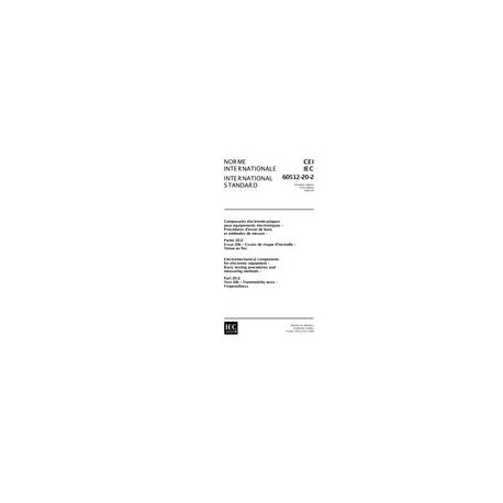 IEC 60512-20-2 Ed. 1.0 b:2000