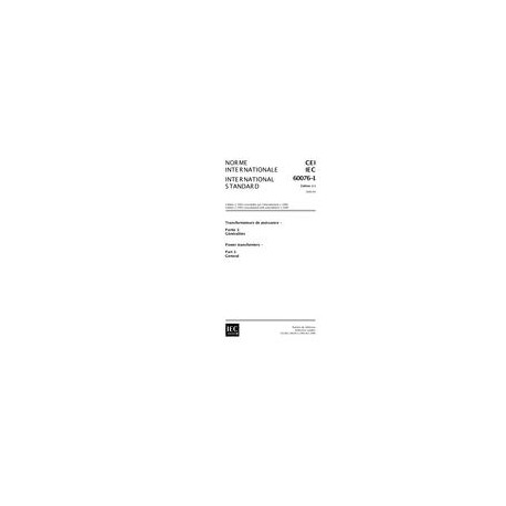 IEC 60076-1 Ed. 2.1 b:2000