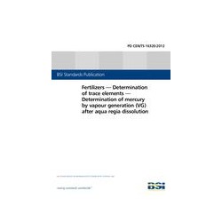 BS PD CEN/TS 16320:2012