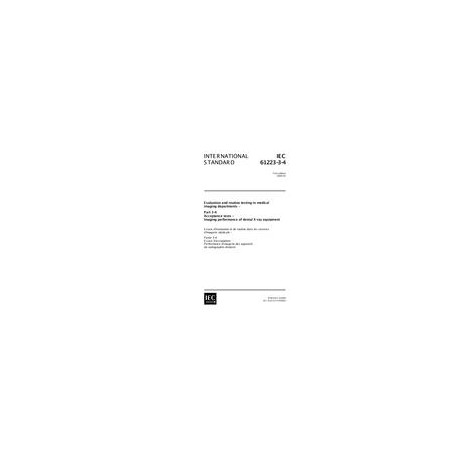 IEC 61223-3-4 Ed. 1.0 en:2000