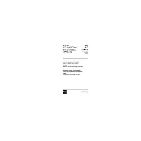 IEC 61966-3 Ed. 1.0 b:2000