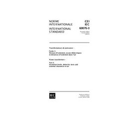 IEC 60076-3 Ed. 2.0 b:2000