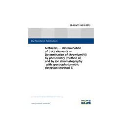 BS PD CEN/TS 16318:2012