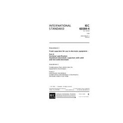 IEC 60384-4 Amd.1 Ed. 3.0 en:2000