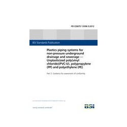 BS PD CEN/TS 13598-3:2012