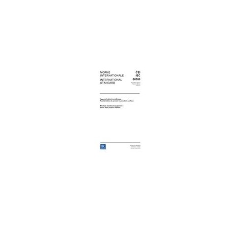 IEC 60580 Ed. 2.0 b:2000