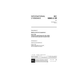 IEC 60601-2-38 Amd.1 Ed. 1.0 en:1999