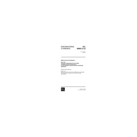 IEC 60601-2-23 Ed. 2.0 en:1999