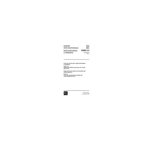 IEC 60884-2-4 Ed. 2.0 b:1999
