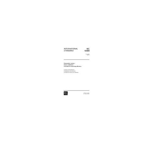 IEC 61683 Ed. 1.0 en:1999