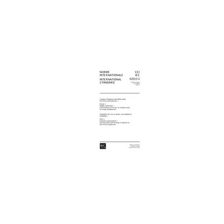 IEC 62013-1 Ed. 1.0 b:1999