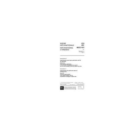 IEC 60317-0-5 Amd.2 Ed. 1.0 b:1999