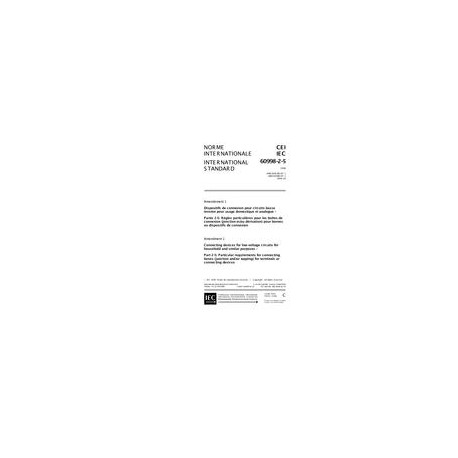 IEC 60998-2-5 Amd.1 Ed. 1.0 b:1999