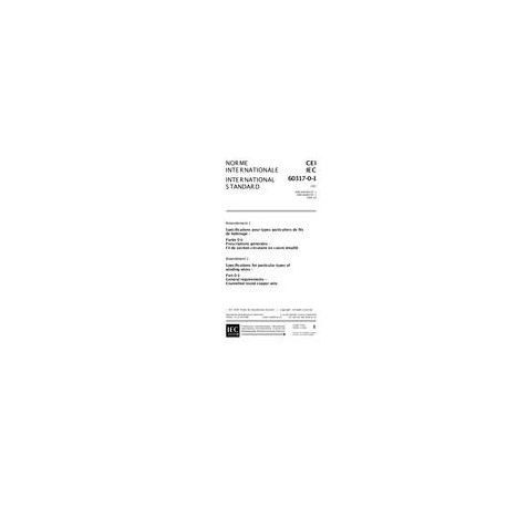 IEC 60317-0-1 Amd.1 Ed. 2.0 b:1999