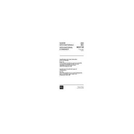 IEC 60317-50 Ed. 1.0 b:1999