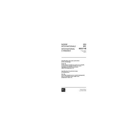 IEC 60317-48 Ed. 1.0 b:1999