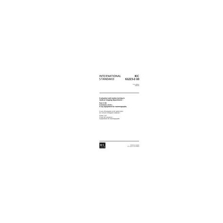 IEC 61223-2-10 Ed. 1.0 en:1999