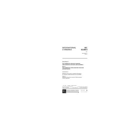 IEC 61189-3 Amd.1 Ed. 1.0 en:1999