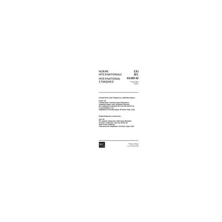 IEC 61169-32 Ed. 1.0 b:1999