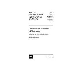 IEC 60874-1 Ed. 4.0 b:1999