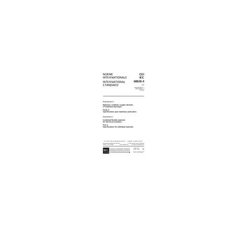 IEC 60626-3 Amd.1 Ed. 2.0 b:1999