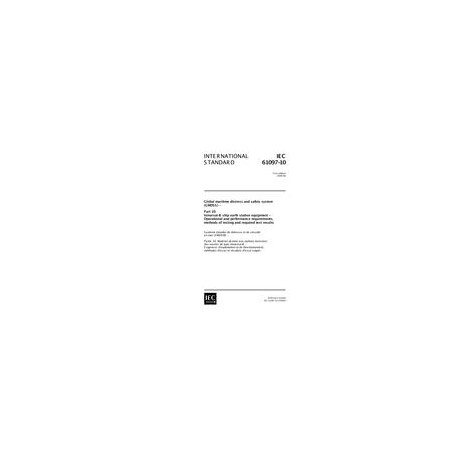 IEC 61097-10 Ed. 1.0 en:1999