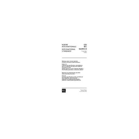 IEC 61249-3-4 Ed. 1.0 b:1999