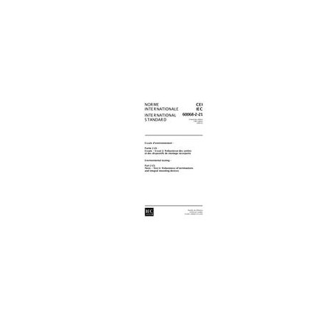 IEC 60068-2-21 Ed. 5.0 b:1999