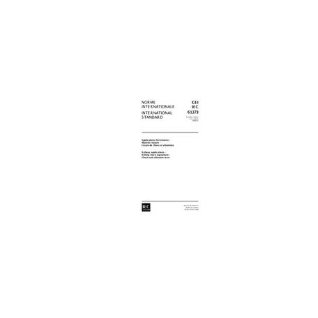 IEC 61373 Ed. 1.0 b:1999