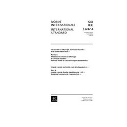 IEC 61747-4 Ed. 1.0 b:1998