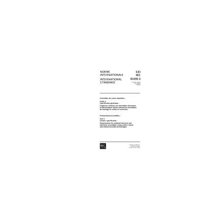 IEC 61191-1 Ed. 1.0 b:1998