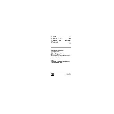IEC 61290-7-1 Ed. 1.0 b:1998