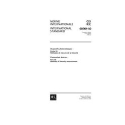 IEC 60904-10 Ed. 1.0 b:1998