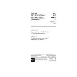 IEC 60635 Amd.1 Ed. 1.0 b:1997